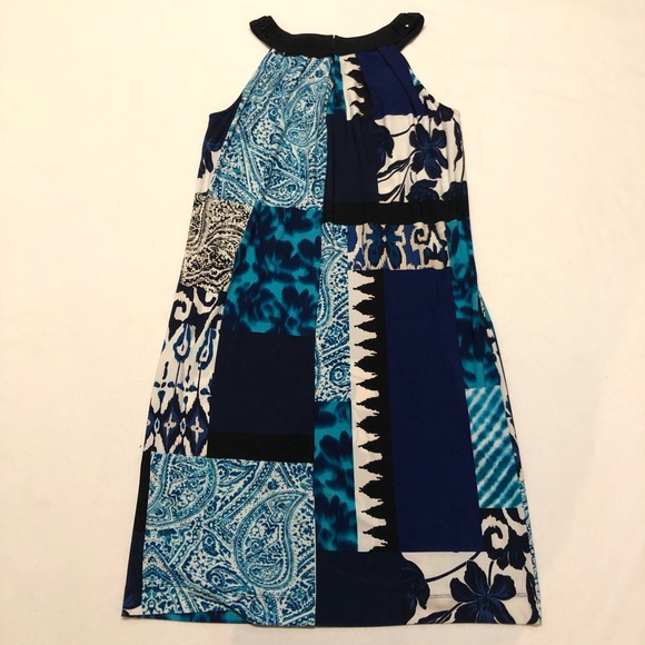 NWT Lux by carman shift dress small boho - Picture 5 of 7